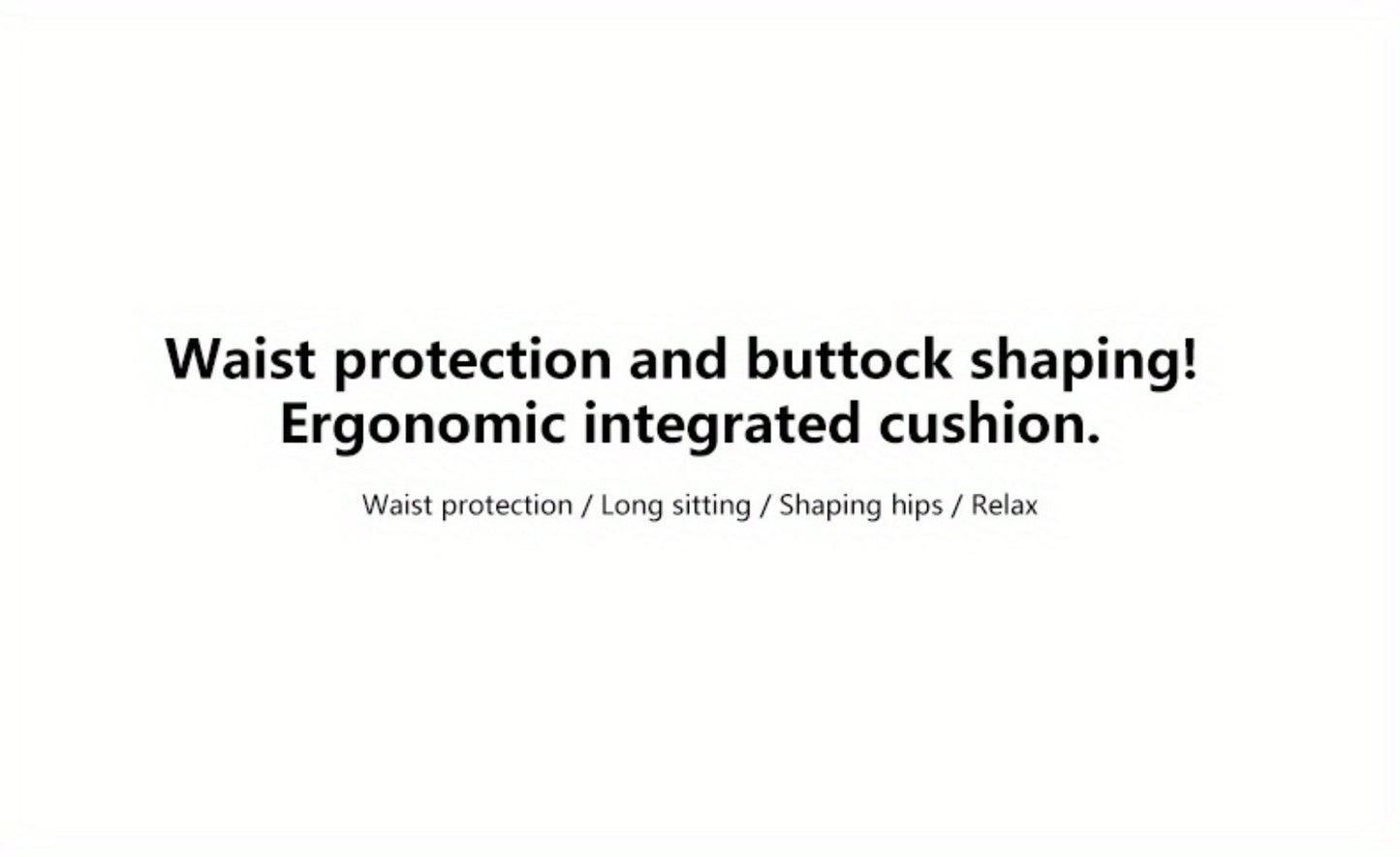 Ergonomic Seat Cushion for Tailbone & Lumbar Pain Relief – Memory Foam L-Shaped Car & Office Chair Cushion for Truck Drivers & Long Sitting