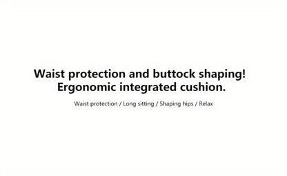 Ergonomic Seat Cushion for Tailbone & Lumbar Pain Relief – Memory Foam L-Shaped Car & Office Chair Cushion for Truck Drivers & Long Sitting