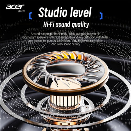 Acer TWS Wireless Earbuds Hook Design Low Latency Gaming 2025 New for Bedside Audio, Alarms and Room Entertainment