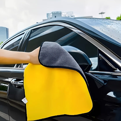 Microfiber Car Cleaning Towels 10pcs – Lint-Free Streak-Free Absorbent Wash & Dry Cloths for Car Exterior, Interior