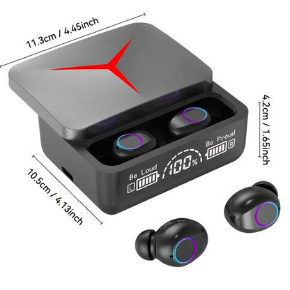 Gaming Headset Bundle Set Glowing LED Headphones Bluetooth Speaker Wireless Earbuds Surround for an Everyday Personal Care Routine