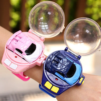 Remote Control Car, Mini Alloy Racer with Wearable Wrist Controller, USB Charging and Two Color Options