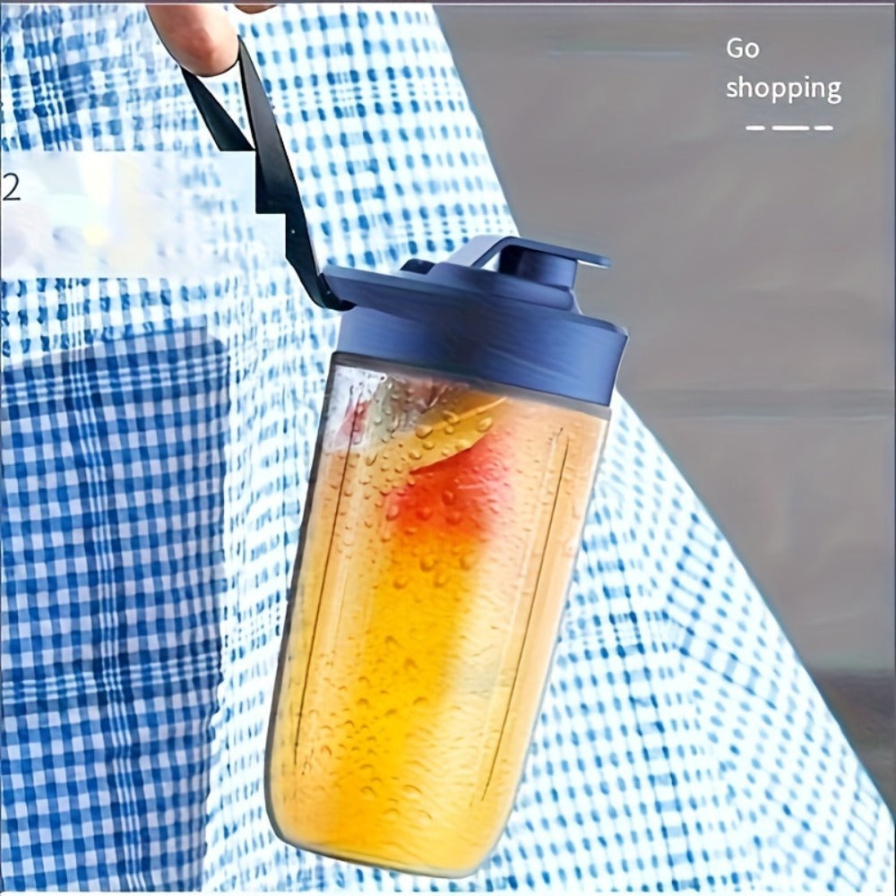 Six-Blade Portable Blender with Blue or Pink Single- and Double-Cup Checkout Configurations
