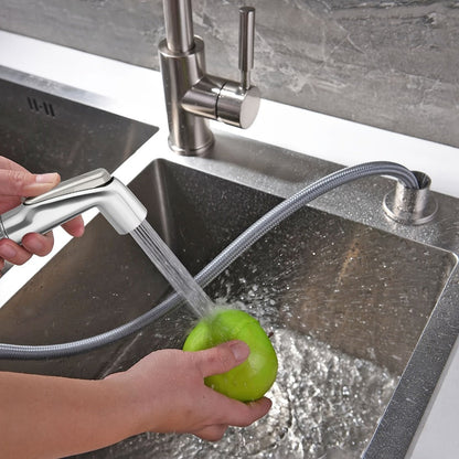 Kitchen Sink Side Sprayer Head Universal Replacement, Quick Connect Pull-Out Faucet Nozzle