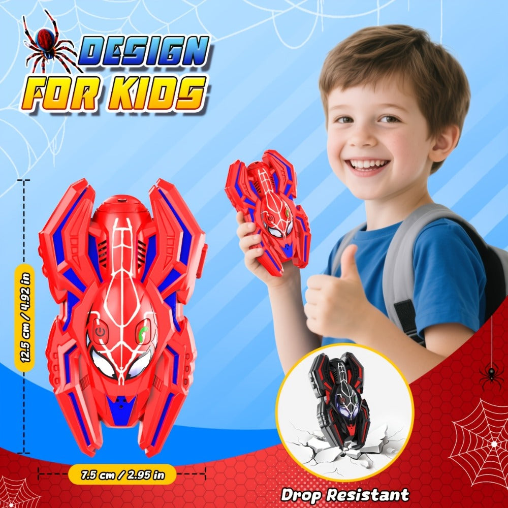 Spider Walkie Talkies for Kids, Long Range Outdoor Toy for Boys & Girls Ages 3-8, Camping Hiking Adventure Gift