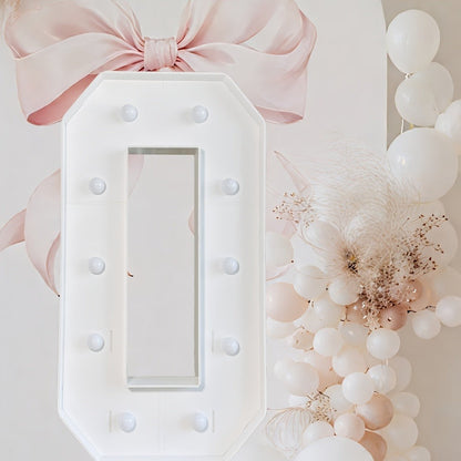 Marquee Letter Lights 3ft LED Light Up Letters for Weddings, Proposals & Celebrations – Cool White Lighted KT Board DIY Display Frame