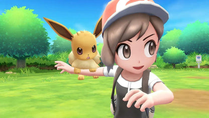 Pokemon Let's Go Pikachu Nintendo Switch Game, US/AS English Edition, Kanto Region Adventure with Motion Catching