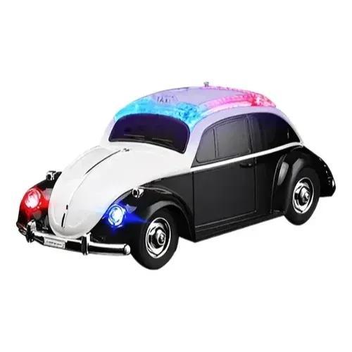 Fuzix WS-1958 Vintage Car Bluetooth Speaker with LED Headlights & Taillights | Retro Wireless Stereo, FM Radio, AUX/USB/TF, Built-in Mic