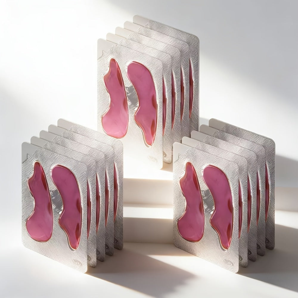 Nasolabial Fold Patches 3 Boxes - Hyaluronic Acid & Collagen Laugh Line Sticker, Lifting Tightening Anti-Wrinkle Nose Line Patch
