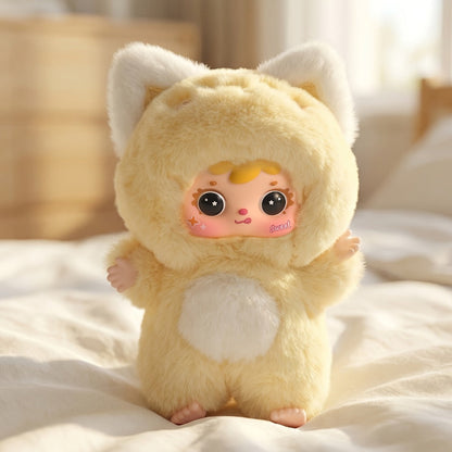 Kawaii Plush Keychain Charm, Cute Pet Healing Doll Rabbit Bear Stuffed Animal Bag Pendant, Random Style