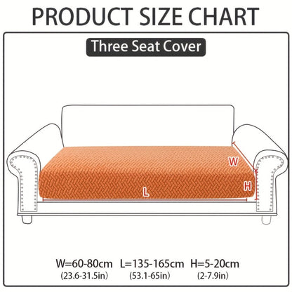 Sofa Cover Sectional Panel Options for Single to 4 Seats, Chaise, Armrest Pair or Backrest in Five Colors