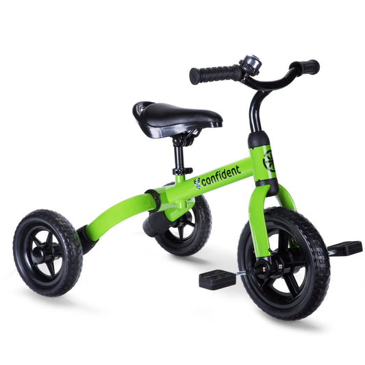 3-in-1 Kids Tricycle Balance Bike Carbon Steel Frame EVA Wheels Foldable with the Listed Color, Size or Set Options for Everyday Use