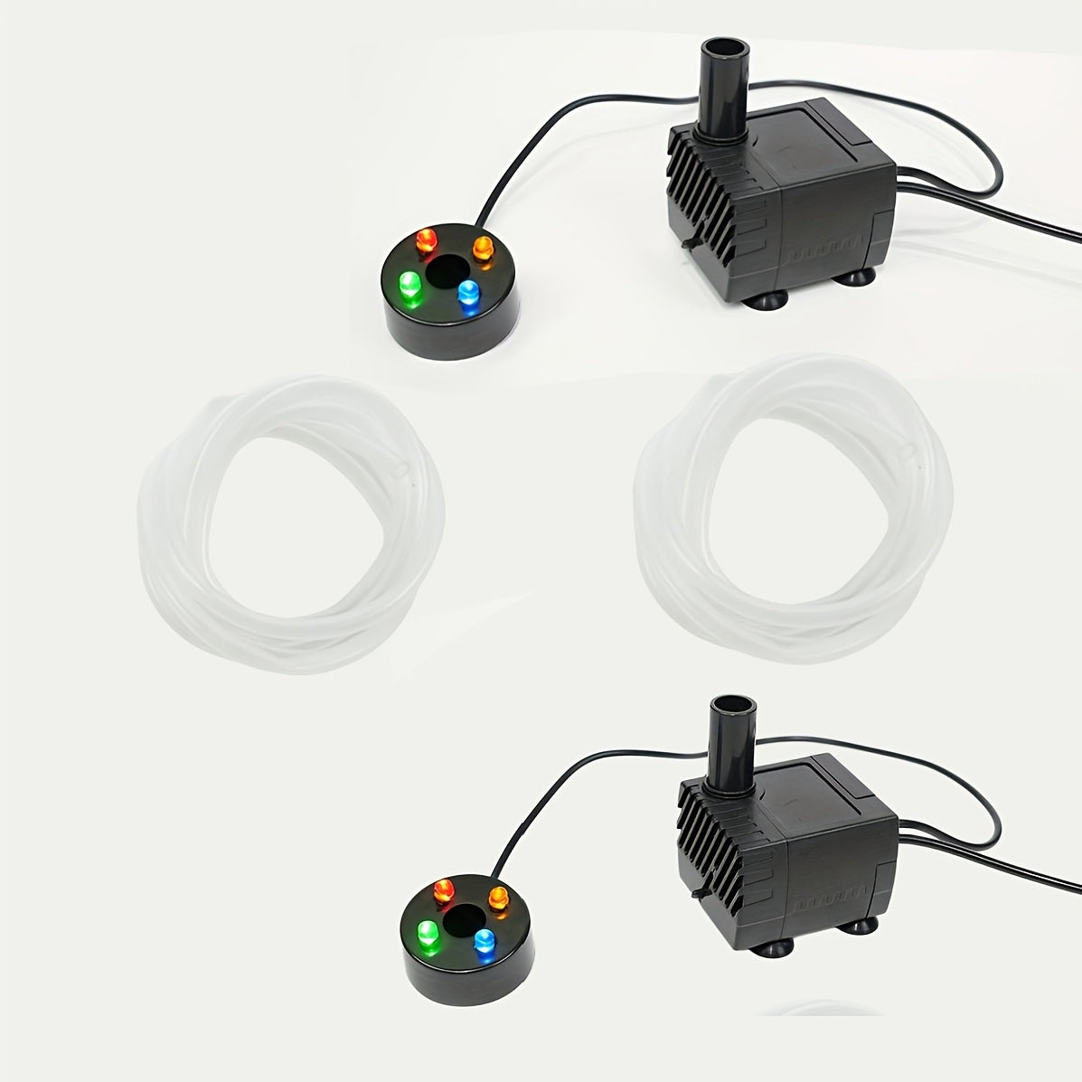 USB Fountain Pump for Aquarium Fish Tank for Garden, Patio and Yard Use, with the Listed Configuration