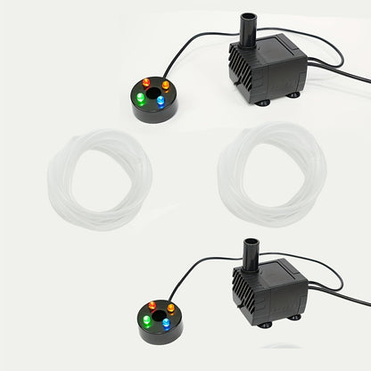 USB Fountain Pump for Aquarium Fish Tank for Garden, Patio and Yard Use, with the Listed Configuration