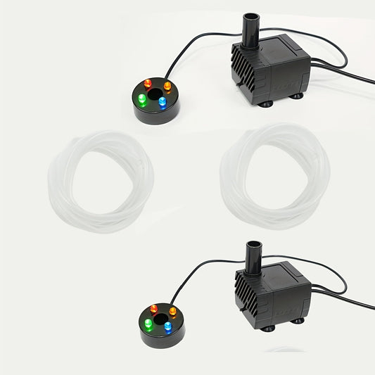 USB Fountain Pump for Aquarium Fish Tank for Garden, Patio and Yard Use, with the Listed Configuration