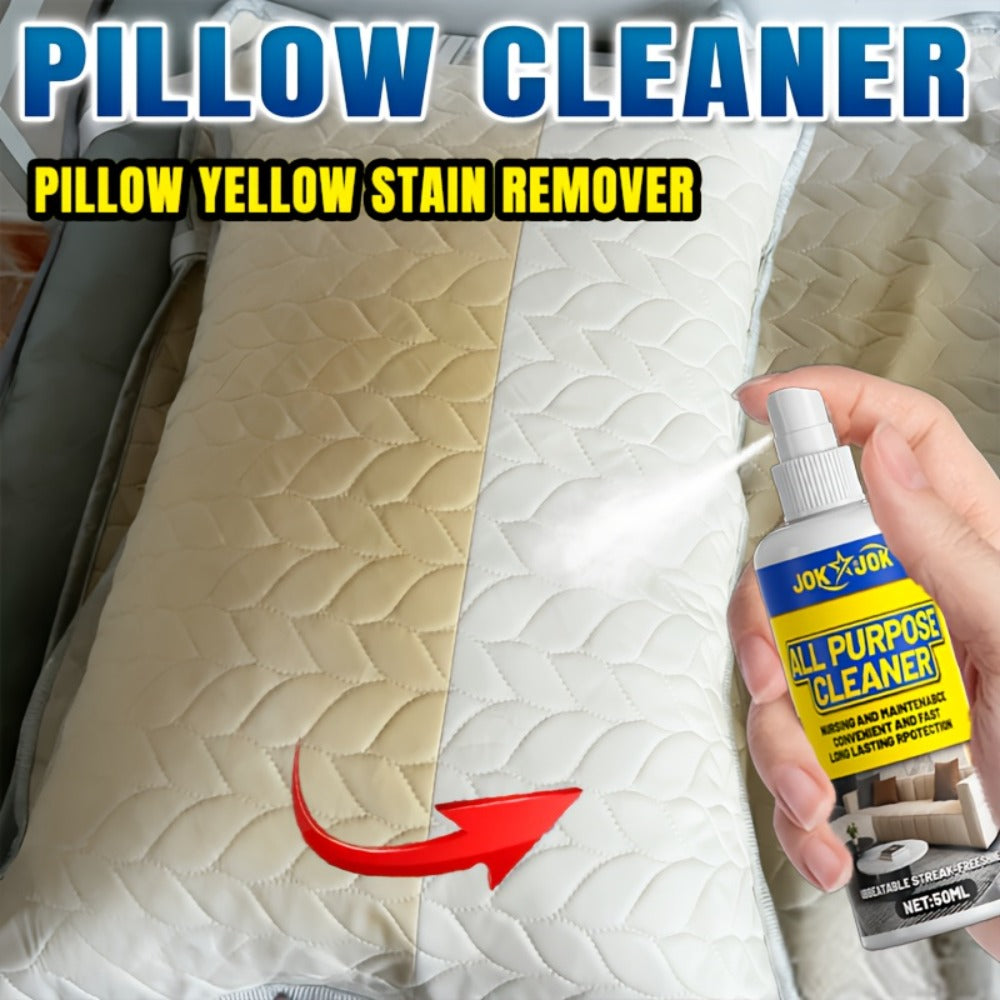 Dry Cleaning Spray for Sofa, Carpet & Leather, Waterless Fabric Stain Remover Spray with Glycerin