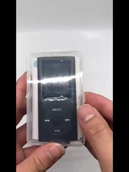 Portable MP3 and MP4 Player with 128GB Card Support, 1.8-Inch Screen and Five Color Options