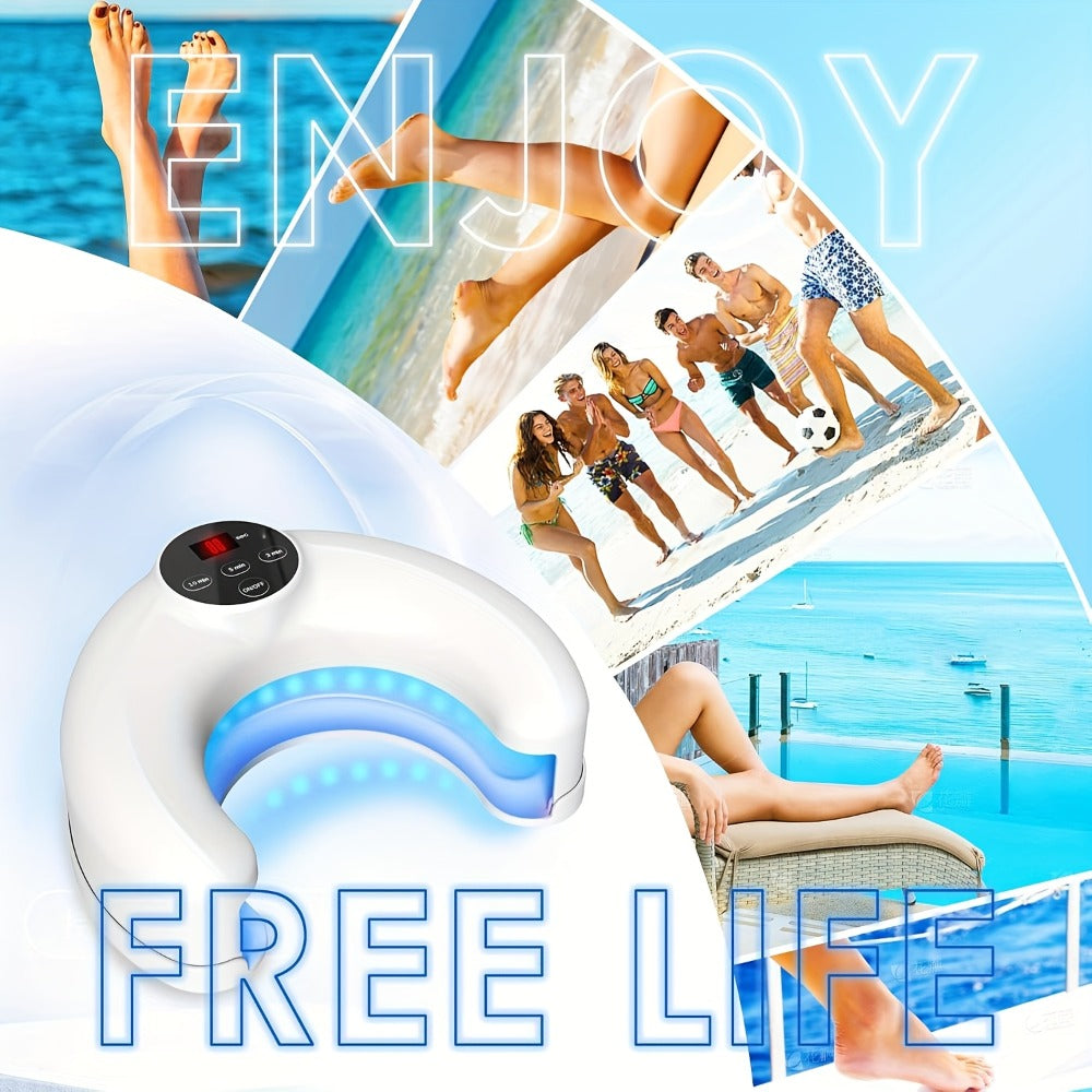 Nail Fungus Light Device FDA Cleared, KTS Toenail Fungus Treatment for Fingernails & Toenails, Damaged