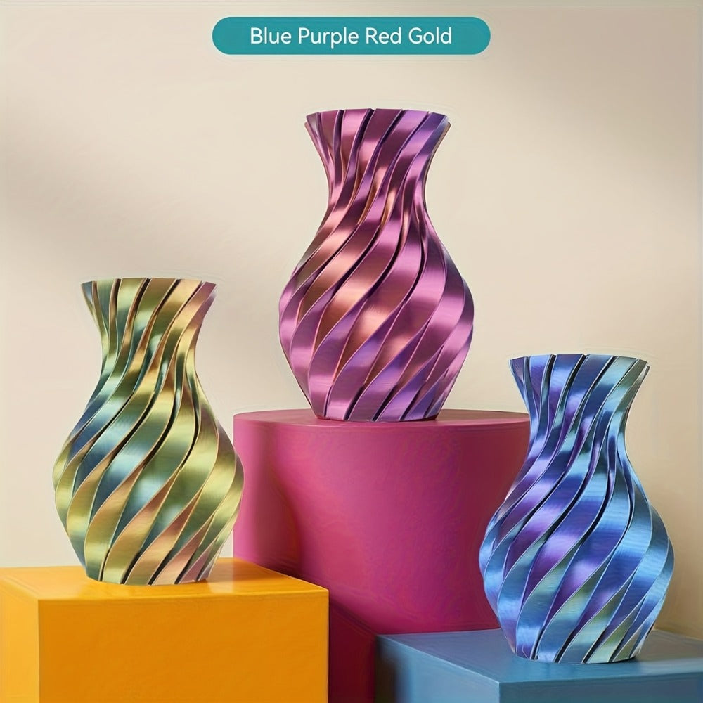 3D Printer Filament SUNLU Four-Color PLA+ 1.75mm Glossy Spool with Four Colorways and 8.82lb Bundle Option