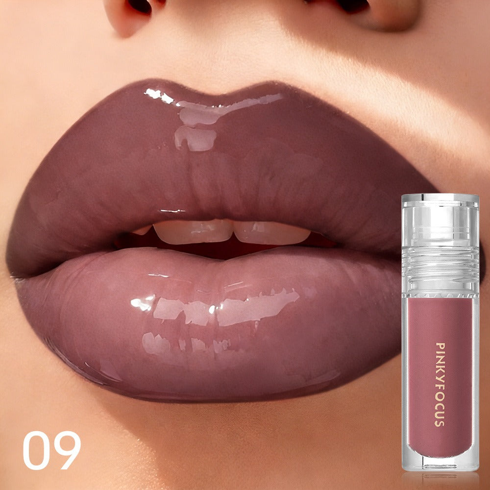 Plumping Lip Gloss Maximizer for Women, Mirror-Like High Shine Finish, Lip Injection Effect for Fuller Voluminous Lips