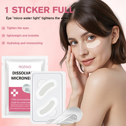 Microneedle Patches Hyaluronic Acid Niacinamide Dissolving Face Patches for Forehead Smile for Entryways, Bedrooms and Living Spaces