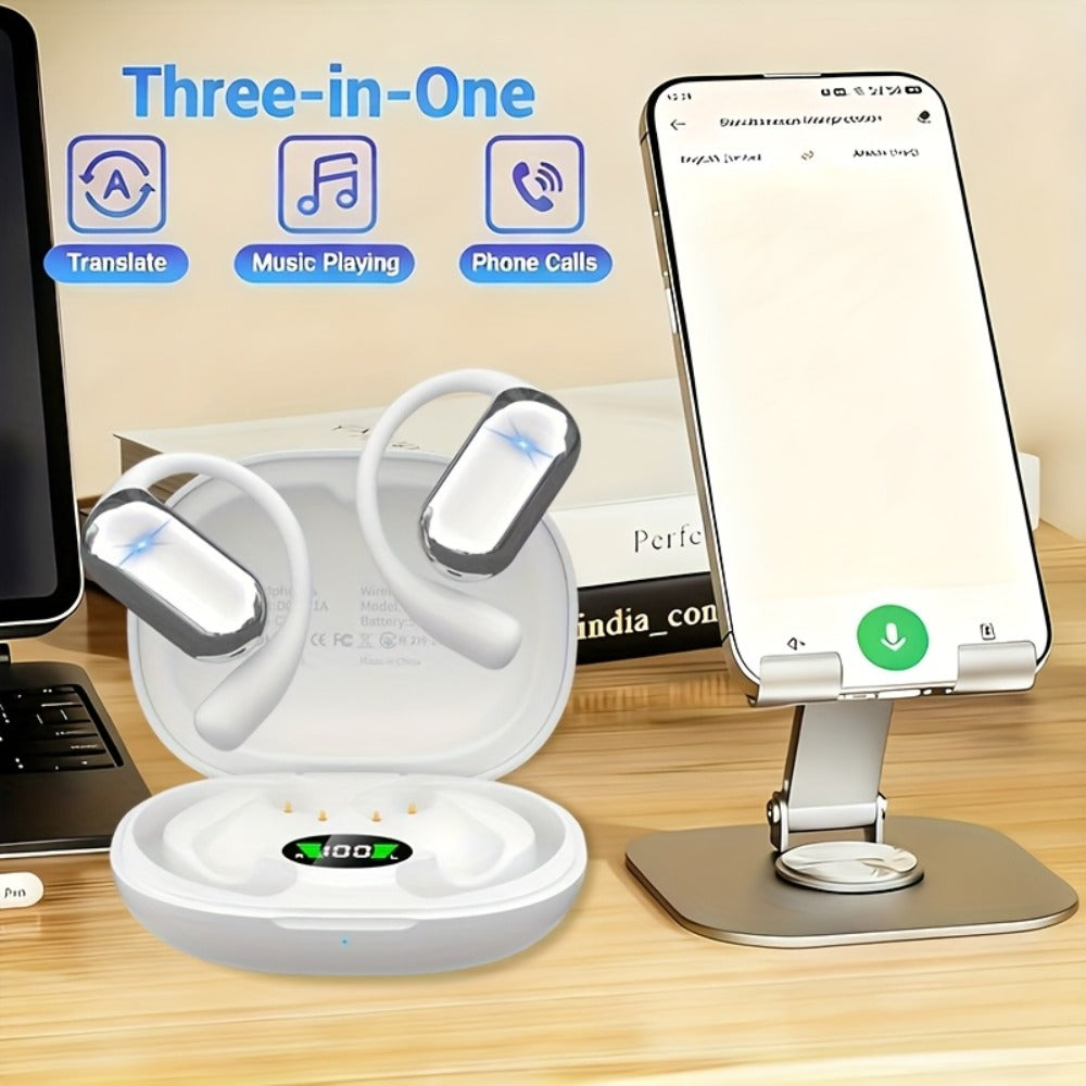 AI Translation Earbuds 144 Languages Real-Time Bluetooth 6.1 TWS Meeting Notes Noise Cancelling for an Everyday Personal Care Routine