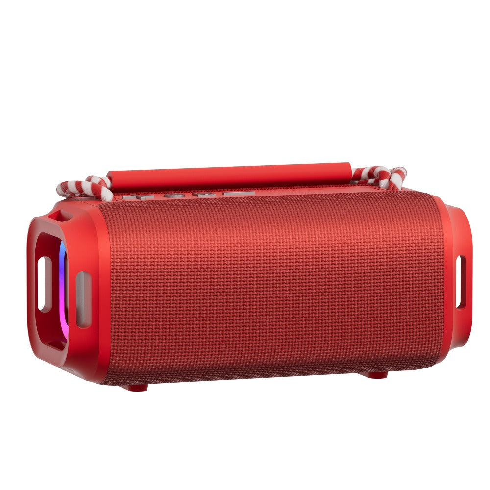 Indoor Outdoor Wireless Speaker Surround Sound Stereo Deep Bass USB AUX TF Card Compatible Portable Speaker System for Smartphones Tablets