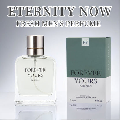 Eau de Toilette Calvin Klein Eternity Now for Men 3.4 oz Spray in Clear Bottle with Gray Box