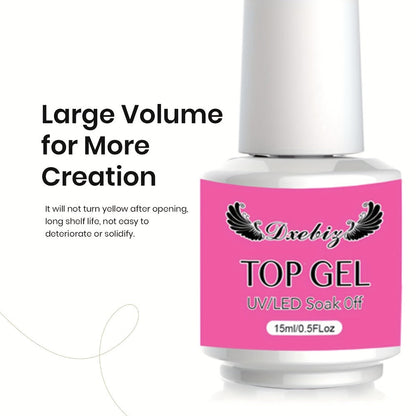 Builder Gel Nail Kit 5-in-1 Clear Nail Extension Gel Set – Primer Brush Repair Gel Nail Strengthening Overlay Kit 0.51oz