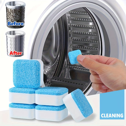 Washing Machine Cleaner Tablets Deep Cleaning Descaler for HE Front Loader Top Load Washer for Entryways, Bedrooms and Living Spaces