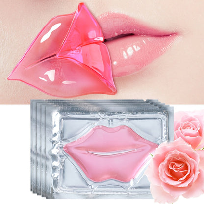Fifty Individually Wrapped Pink Lip-Shaped Gel Patches with 11.6 x 8.8cm Sachet Dimensions