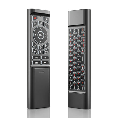 Mini Wireless Keyboard Remote Control Tri-Mode – Bluetooth & 2.4G Dual Channel, 7-Color Backlight