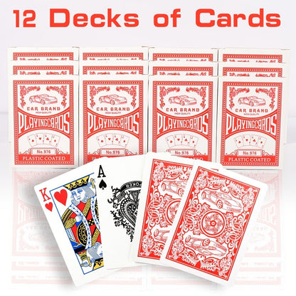 2026 World Cup Playing Cards, Bulk 24 Decks Set, Premium Coated Cardstock, Standard Size 2.5"x3.5"