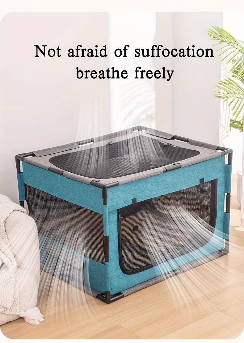 Plastic Pet Whelping Box & Indoor Playpen for Cats, Dogs, Kittens & Puppies, Assembleable, Ventilated