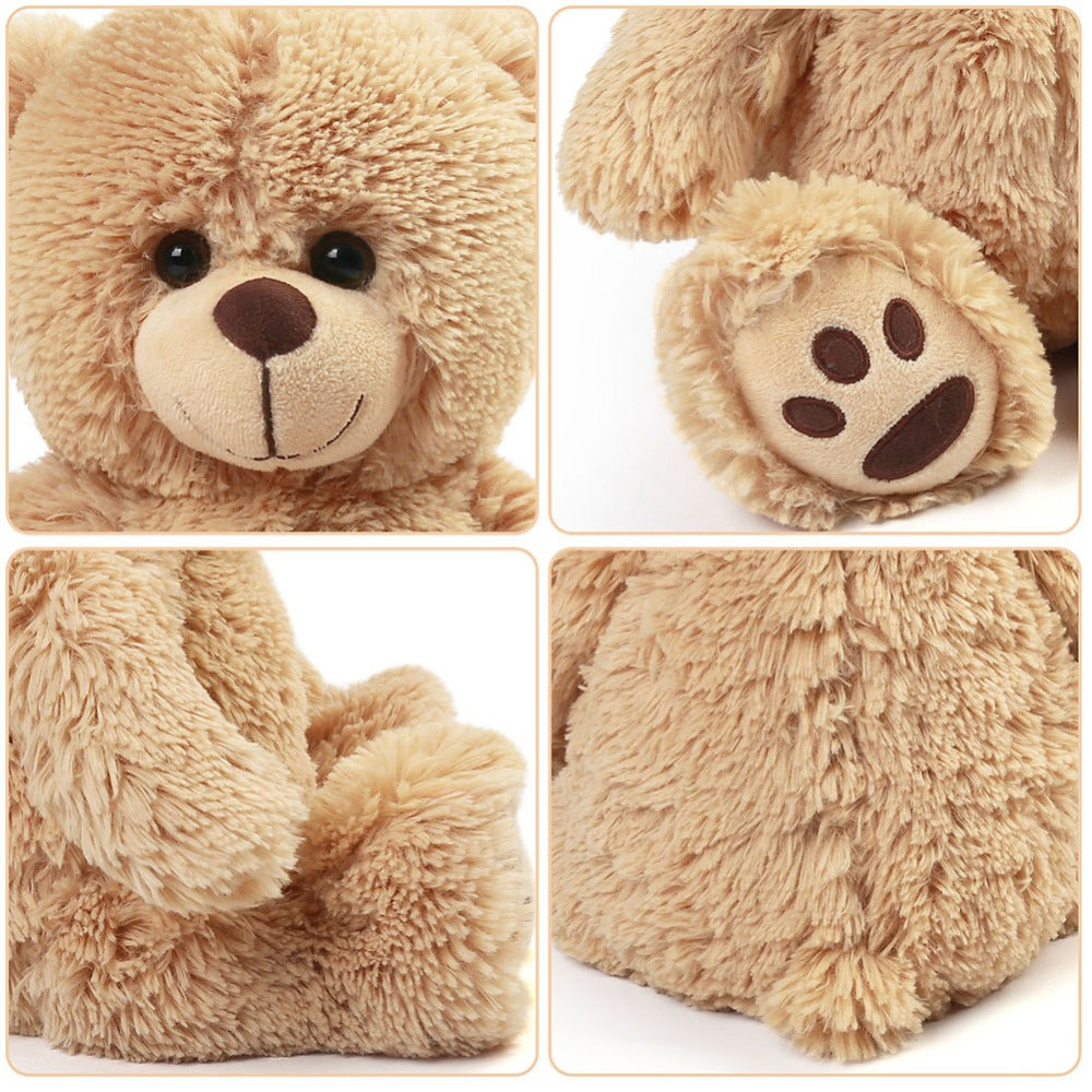 Teddy Bear Stuffed Animal 15 Inch Classic Brown Plush Bear with Safe with the Listed Color, Size or Set Options for Everyday Use
