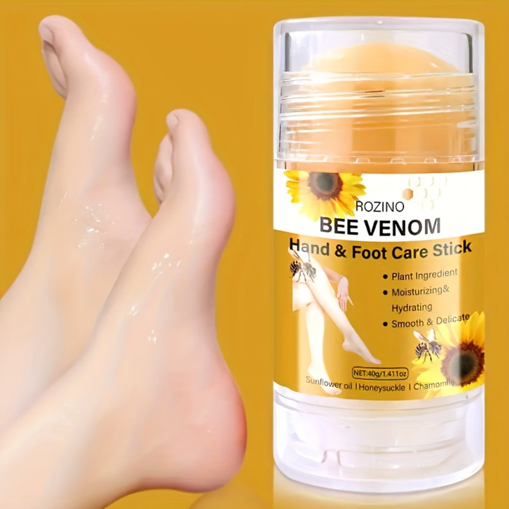 Bee Venom Body Care Set 5pcs Full Body Kit for Lips Face Neck Hands Feet, Non-Greasy Fast Absorption