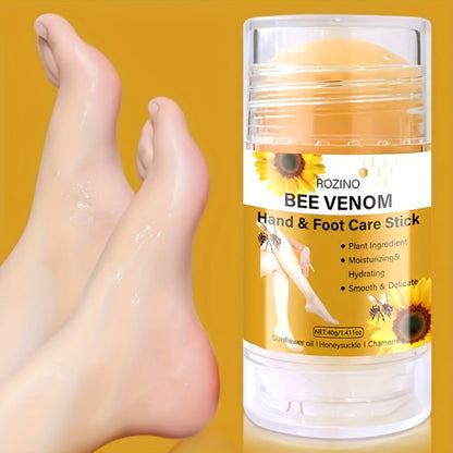Bee Venom Body Care Set 5pcs Full Body Kit for Lips Face Neck Hands Feet, Non-Greasy Fast Absorption