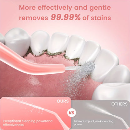 Water Flosser Cordless Oral Irrigator with Five Modes, Five Jet Tips, 1800mAh Battery and Pink or Black Options