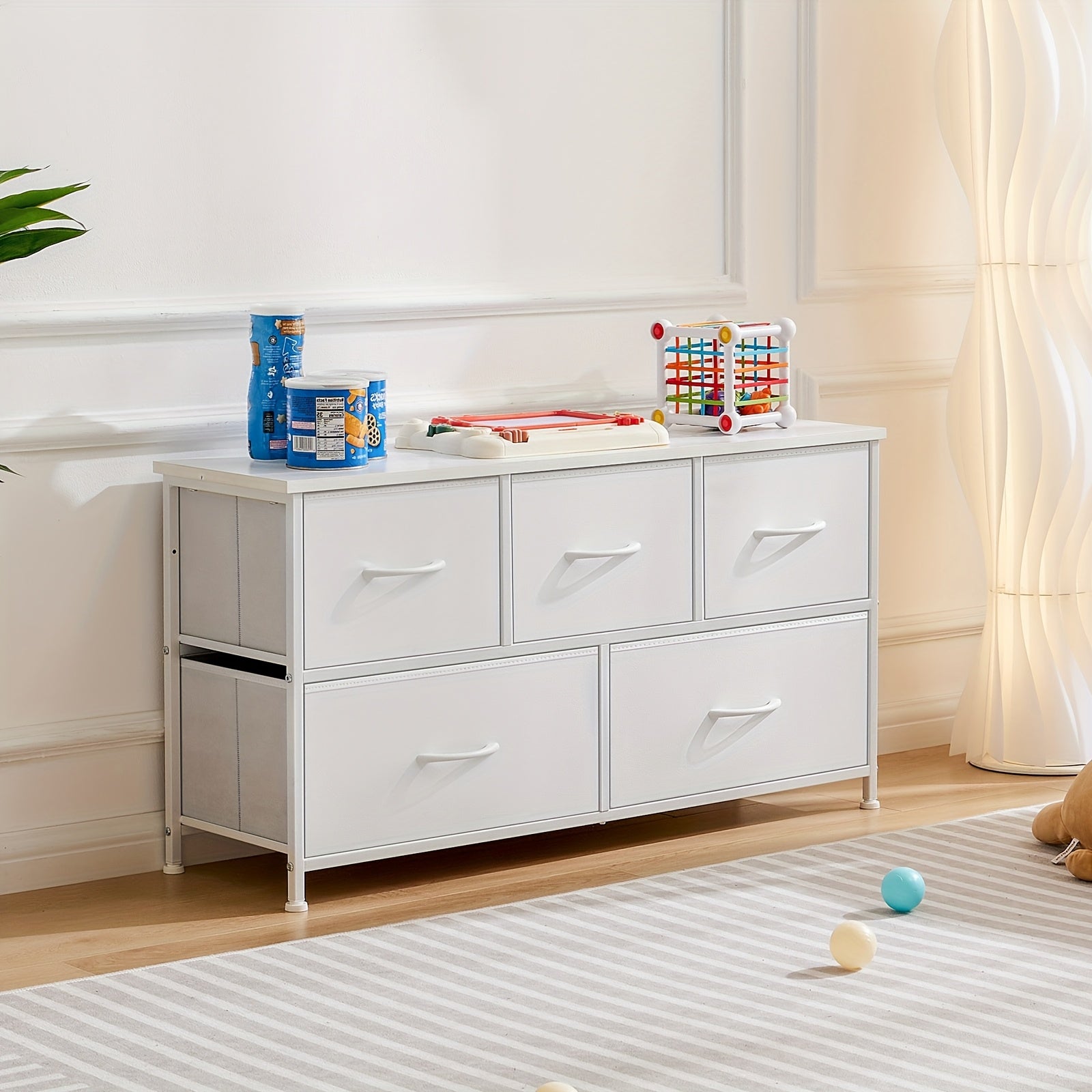 Dresser shown in the White option