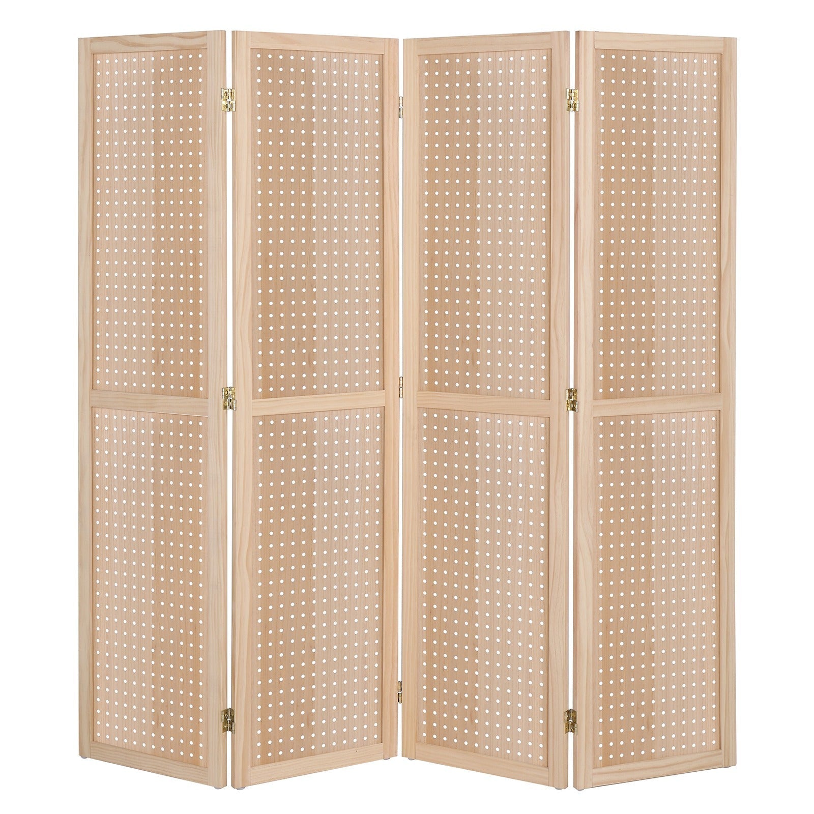5-Foot Freestanding Room Divider with Added Privacy for Privacy and Space Definition detail image - detail view 11