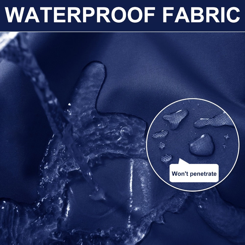 5-Inch Outdoor Swing Cushion with Waterproof Protection and Memory Foam for Patio detail image - detail view 11