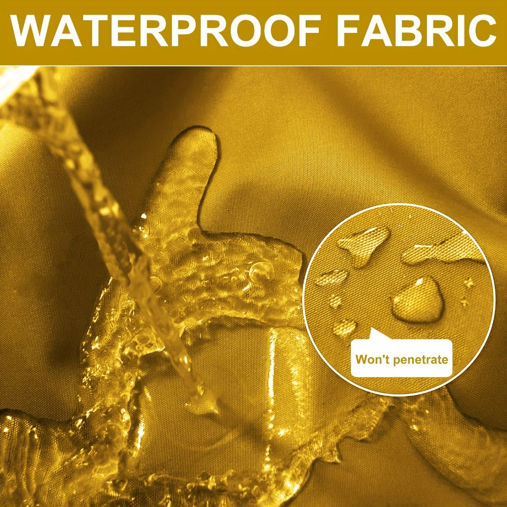 5-Inch Outdoor Swing Cushion with Waterproof Protection and Memory Foam for Patio detail image - detail view 5