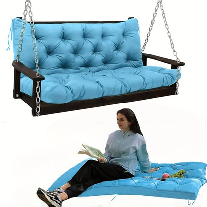 5-Inch Outdoor Swing Cushions with Waterproof Protection and Washable Cover for Patio detail image - detail view 13