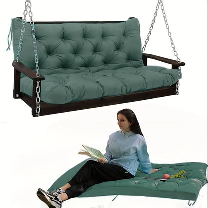5-Inch Outdoor Swing Cushions with Waterproof Protection and Washable Cover for Patio detail image - detail view 18