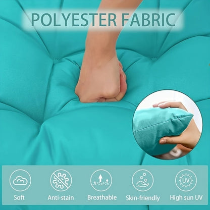5-Inch Outdoor Swing Cushions with Waterproof Protection and Washable Cover for Patio detail image - detail view 6