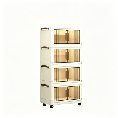 Storage Cabinet shown in the 【white】, 4pcs option