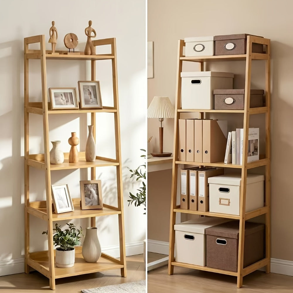5-Tier Bookshelves And Bookcases with Open Shelves and Multiple Color Options detail image - detail view 7