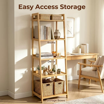 Bookshelves and Bookcases shown in the Wood Color option