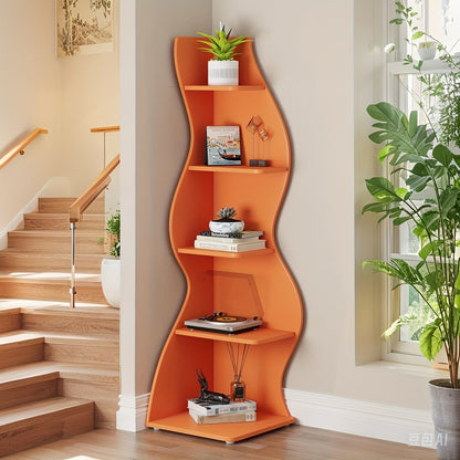 Corner Shelf shown in the Orange, 1pc option