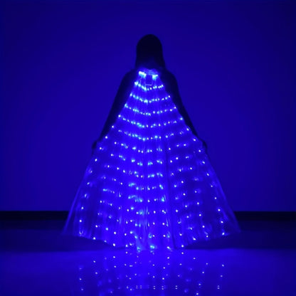 LED Feather Dance Costume Glowing Luminous with the Listed Color, Size or Set Options for Everyday Use